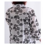 花模様刺繍のチュニックコットンシャツトップス レディース ファッション | Sawa a la mode | 詳細画像18 