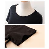 ブロックチェック模様の切り替えワンピース レディース ファッション | Sawa a la mode | 詳細画像16 