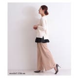 サイドスリット入りのレイヤード付け裾 レディース ファッション | Sawa a la mode | 詳細画像17 