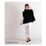 ローゲージニットのリブ編みタートルネックベスト トップス ニット | Sawa a la mode | 詳細画像11