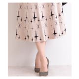 レトロ模様のニットフレアスカート レディース ファッション | Sawa a la mode | 詳細画像4