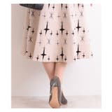 レトロ模様のニットフレアスカート レディース ファッション | Sawa a la mode | 詳細画像11