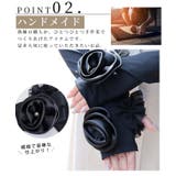 華やかバラの花モチーフのUV対策アームカバー レディース ファッション | Sawa a la mode | 詳細画像10 