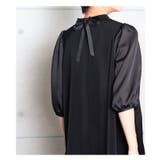 モード感溢れるブラックのパフスリーブチュニック レディース ファッション | Sawa a la mode | 詳細画像21 