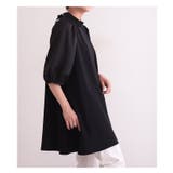 モード感溢れるブラックのパフスリーブチュニック レディース ファッション | Sawa a la mode | 詳細画像27 