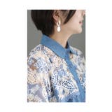 デニムとお花が彩る大人のダンガリーシャツ レディース ファッション | Sawa a la mode | 詳細画像4