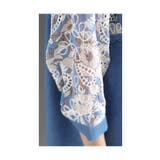 デニムとお花が彩る大人のダンガリーシャツ レディース ファッション | Sawa a la mode | 詳細画像14