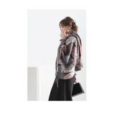 ふんわり彩り添えるリーフ柄ストール レディース ファッション | Sawa a la mode | 詳細画像13