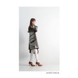 お洒落なゼブラ柄の日本製ハイネックニットチュニック レディース ファッション | Sawa a la mode | 詳細画像14 