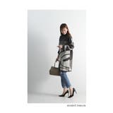 お洒落なゼブラ柄の日本製ハイネックニットチュニック レディース ファッション | Sawa a la mode | 詳細画像21 