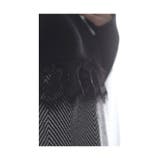 大人シックなモノトーンの胸元レースチュニック レディース ファッション | Sawa a la mode | 詳細画像4
