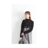 大人シックなモノトーンの胸元レースチュニック レディース ファッション | Sawa a la mode | 詳細画像16