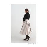 パイピングデザインの大人可愛いフレアスカート レディース ファッション | Sawa a la mode | 詳細画像20 