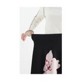 おおきな桜咲く大人可愛いニットフレアスカート レディース ファッション | Sawa a la mode | 詳細画像10 