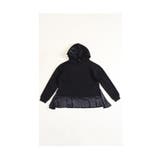 裾プリーツと花モチーフが上品な大人可愛いスウェット レディース ファッション | Sawa a la mode | 詳細画像4