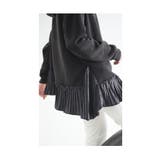 裾プリーツと花モチーフが上品な大人可愛いスウェット レディース ファッション | Sawa a la mode | 詳細画像17