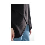 フロントスリット入りニットドルマントップス レディース ファッション | Sawa a la mode | 詳細画像20