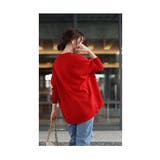 フロントスリット入りニットドルマントップス レディース ファッション | Sawa a la mode | 詳細画像24