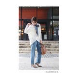 フロントスリット入りニットドルマントップス レディース ファッション | Sawa a la mode | 詳細画像29