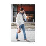 フロントスリット入りニットドルマントップス レディース ファッション | Sawa a la mode | 詳細画像32