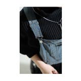 デニムとチュールの大人ハンサムなサロペットスカート レディース ファッション | Sawa a la mode | 詳細画像21
