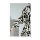 個性的なパフスリーブの豹柄アシンメトリーチュニック レディース ファッション | Sawa a la mode | 詳細画像11 