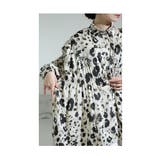 個性的なパフスリーブの豹柄アシンメトリーチュニック レディース ファッション | Sawa a la mode | 詳細画像17 