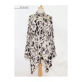 個性的なパフスリーブの豹柄アシンメトリーチュニック レディース ファッション | Sawa a la mode | 詳細画像21 
