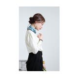 通すだけで楽に付けれるエレガントなバイカラースカーフ レディース ファッション | Sawa a la mode | 詳細画像13