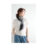 通すだけで楽に付けれるエレガントなバイカラースカーフ レディース ファッション | Sawa a la mode | 詳細画像18