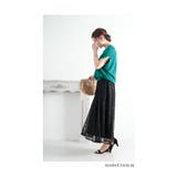 長さを変えて楽しめる花柄レースフレアスカート レディース ファッション | Sawa a la mode | 詳細画像29