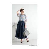まあるいチュール連なる繊細な花レーストップス レディース ファッション | Sawa a la mode | 詳細画像2