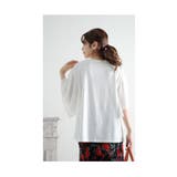 肌に触れるたびひんやり涼しい袖プリーツ接触冷感カットソー レディース ファッション | Sawa a la mode | 詳細画像15