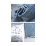 ブルーベースの花モチーフテーパードデニム レディースファッション ボトムス | Sawa a la mode | 詳細画像24
