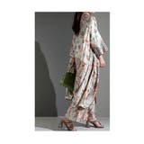 バルーンシルエットのエスニックセットアップ ベージュ ペイズリー | Sawa a la mode | 詳細画像3