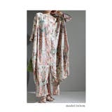 バルーンシルエットのエスニックセットアップ ベージュ ペイズリー | Sawa a la mode | 詳細画像10