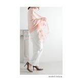 滑らかな艶感で透明感溢れる花刺繍のシアーストール レディース ファッション | Sawa a la mode | 詳細画像21 