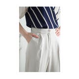 インスタイルが決まるウエストゴム隠しテーパードパンツ レディース ファッション | Sawa a la mode | 詳細画像25
