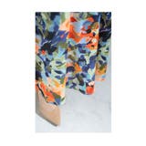 水彩花模様の極彩色フレアスカート レディース ロングスカート | Sawa a la mode | 詳細画像3 