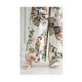 草花咲く大人ナチュラルなコットンワイドパンツ レディース ファッション | Sawa a la mode | 詳細画像4