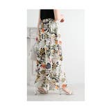 草花咲く大人ナチュラルなコットンワイドパンツ レディース ファッション | Sawa a la mode | 詳細画像9