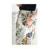 草花咲く大人ナチュラルなコットンワイドパンツ レディース ファッション | Sawa a la mode | 詳細画像11