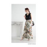 草花咲く大人ナチュラルなコットンワイドパンツ レディース ファッション | Sawa a la mode | 詳細画像14