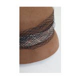 チュールネット付きレトロなリボンウールハット レディース ファッション | Sawa a la mode | 詳細画像14 