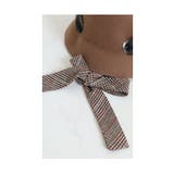 チュールネット付きレトロなリボンウールハット レディース ファッション | Sawa a la mode | 詳細画像15 