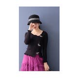 チュールネット付きレトロなリボンウールハット レディース ファッション | Sawa a la mode | 詳細画像19 