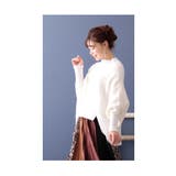 ふわっと浮き上がる雲のようなドルマンニットトップス レディース ファッション | Sawa a la mode | 詳細画像3 