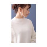 ふわっと浮き上がる雲のようなドルマンニットトップス レディース ファッション | Sawa a la mode | 詳細画像4 