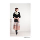首元に輝きを与える日本製ラメ入りニットマフラー レディース ファッション | Sawa a la mode | 詳細画像13 
