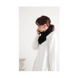 首元に輝きを与える日本製ラメ入りニットマフラー レディース ファッション | Sawa a la mode | 詳細画像29 